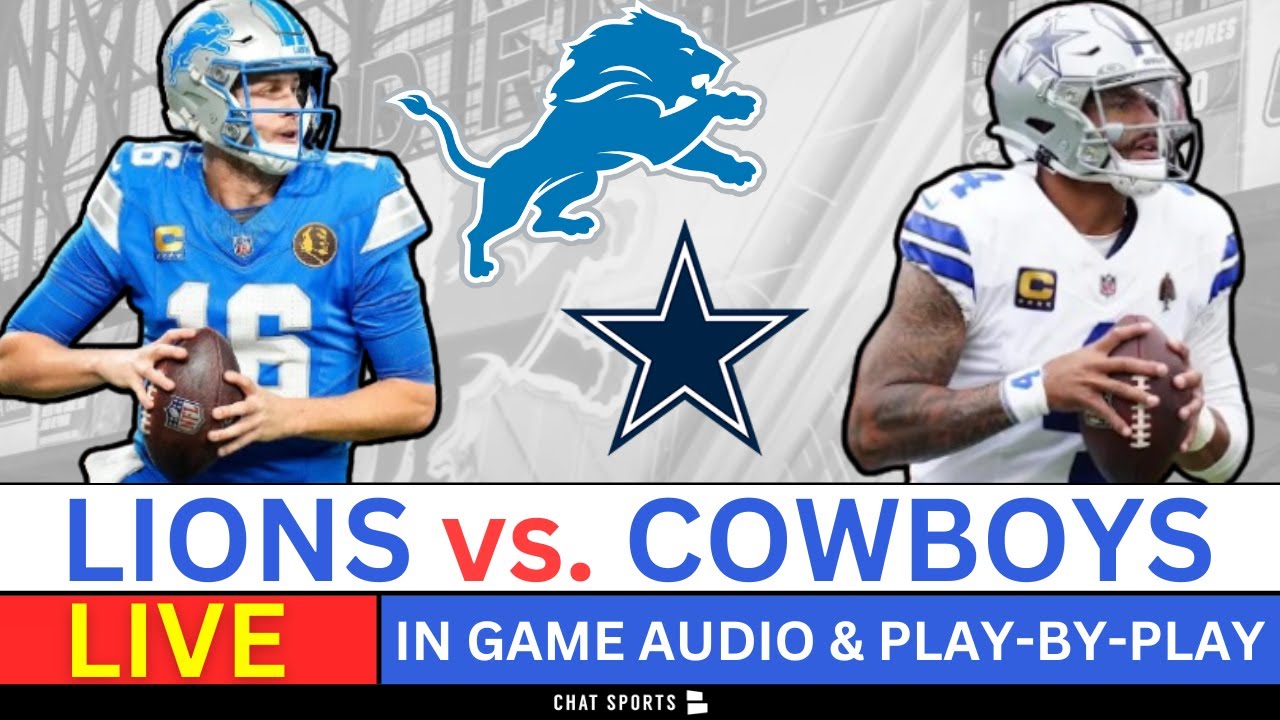 Lions vs. Cowboys Live Streaming Scoreboard, Play-By-Play, Game Audio & Highlights | NFL Week 14 Vlog Lions vs. Cowboys Live Streaming Scoreboard, Play-By-Play, Game Audio & Highlights | NFL Week 14 Vlog