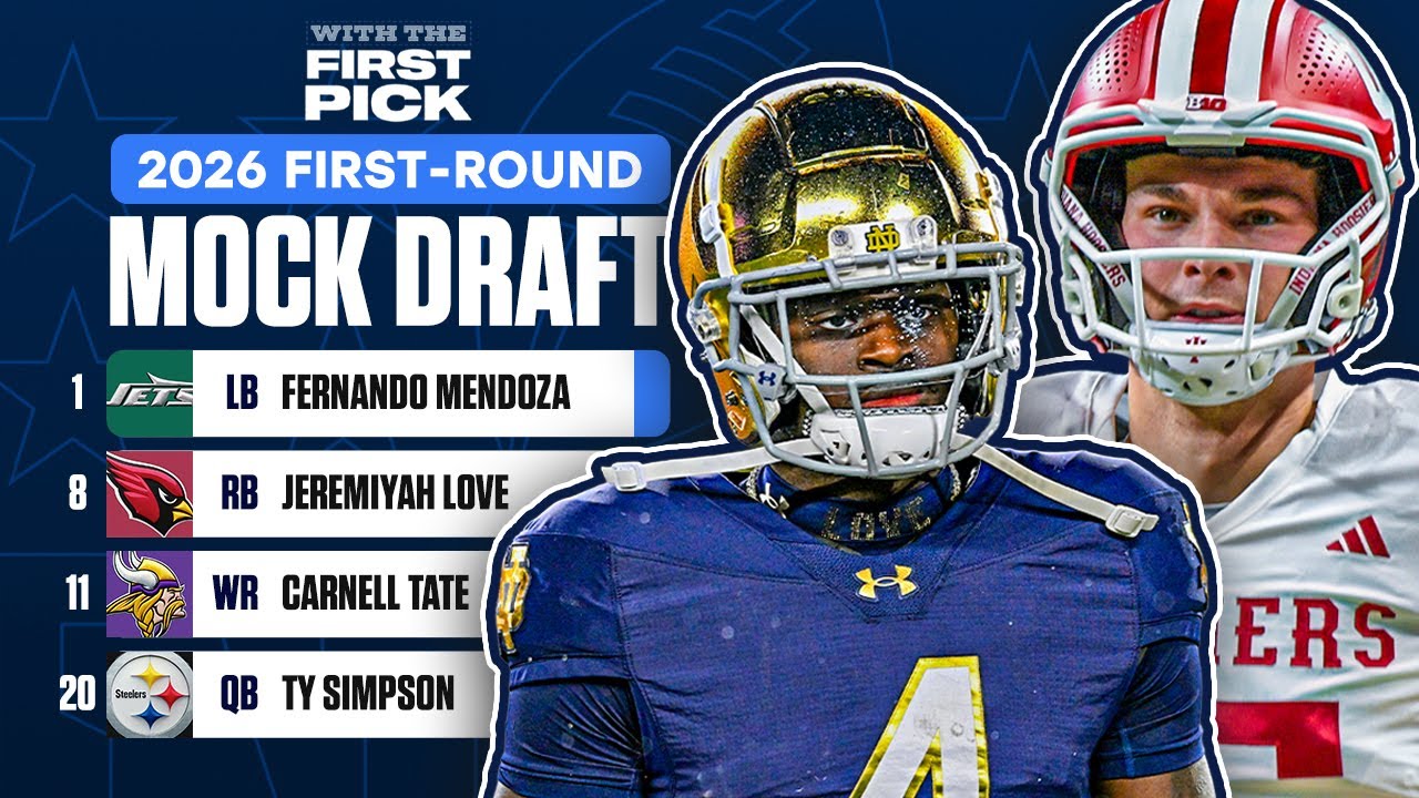 NEW 2026 NFL Mock Draft | Full 1st Round: Jets Trade With Giants For No. 1 Overall Pick π NEW 2026 NFL Mock Draft | Full 1st Round: Jets Trade With Giants For No. 1 Overall Pick π