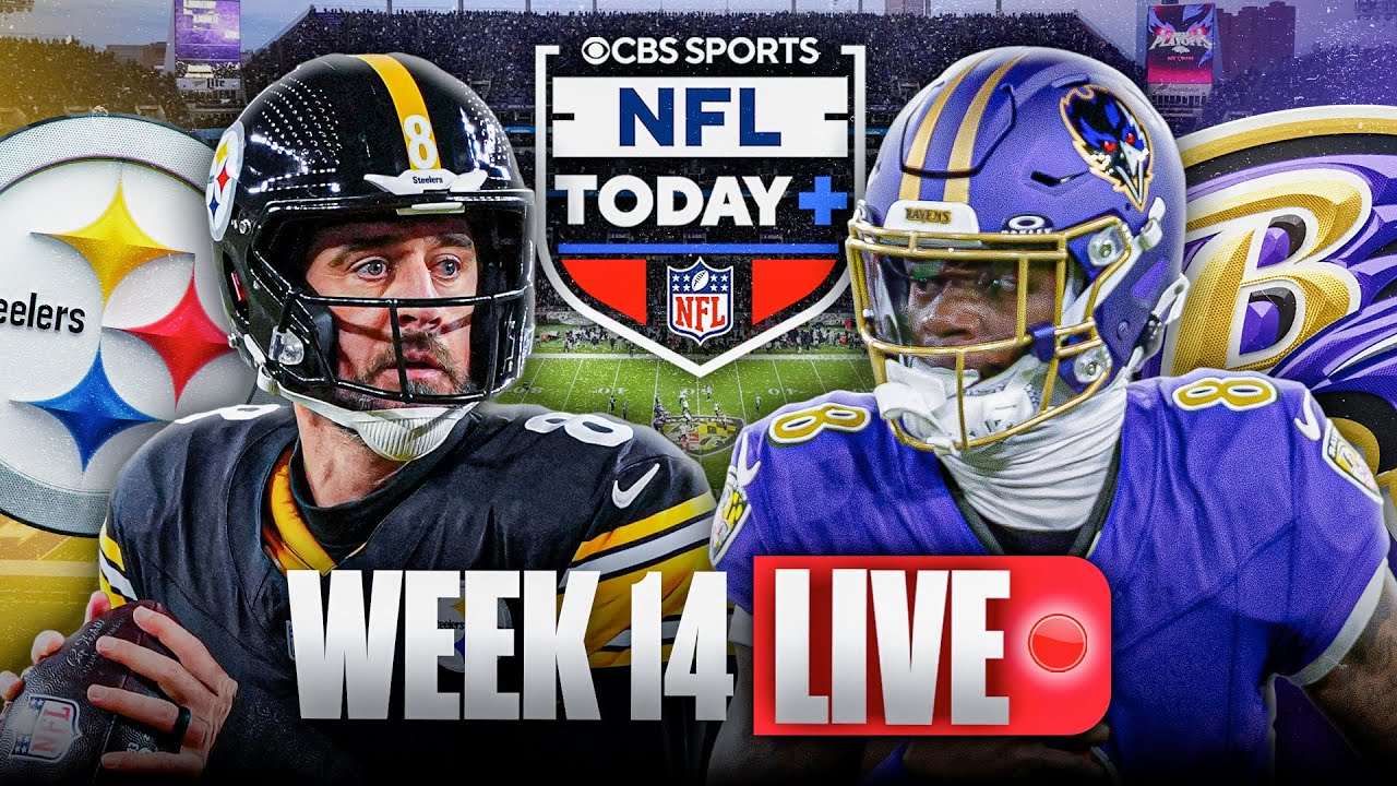 NFL Today Plus Week 14 LIVE: The crew gets you ready for the action ✅ HUGE Steelers vs Ravens game 😤 Vlog NFL Today Plus Week 14 LIVE: The crew gets you ready for the action ✅ HUGE Steelers vs Ravens game 😤 Vlog