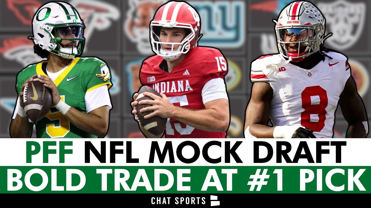 PFF 2026 NFL Mock Draft: Round 1 Projections With A MASSIVE Trade At #1 Overall PFF 2026 NFL Mock Draft: Round 1 Projections With A MASSIVE Trade At #1 Overall