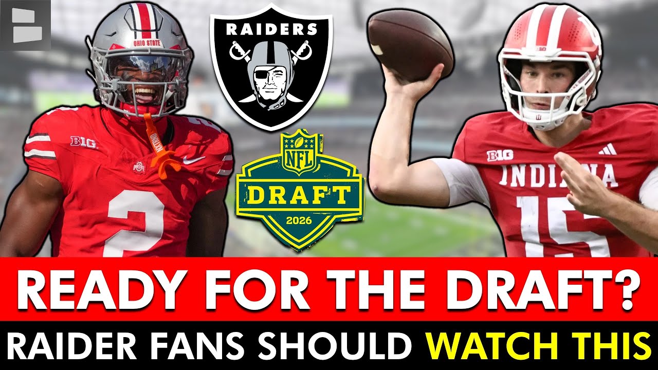 Raiders Fans Who Are Ready For The 2026 NFL Draft Should Watch This! Vlog Raiders Fans Who Are Ready For The 2026 NFL Draft Should Watch This! Vlog