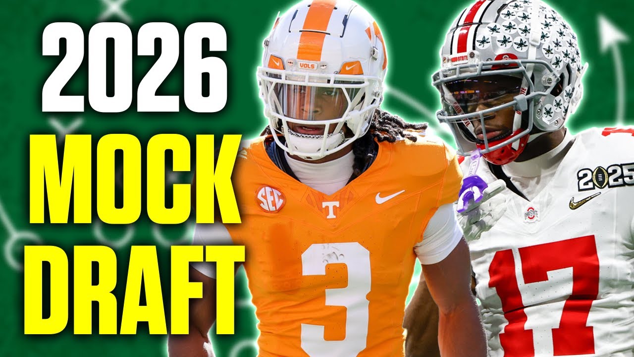 Raiders Land Franchise QB & Chiefs Draft Round 1 WR (2026 NFL Mock Draft) Raiders Land Franchise QB & Chiefs Draft Round 1 WR (2026 NFL Mock Draft)