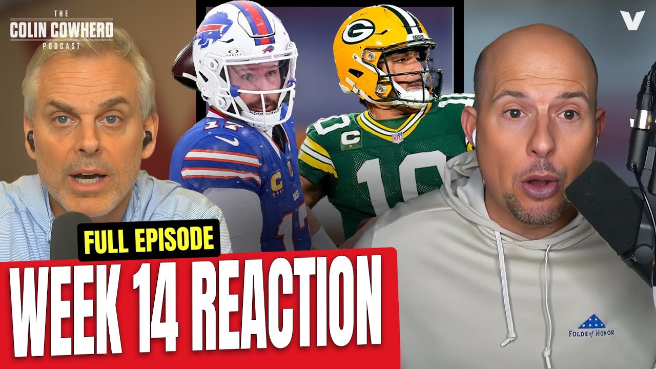Reaction to Bears-Packers, Steelers-Ravens, Bengals-Bills, College Football | Colin Cowherd NFL Vlog Reaction to Bears-Packers, Steelers-Ravens, Bengals-Bills, College Football | Colin Cowherd NFL Vlog