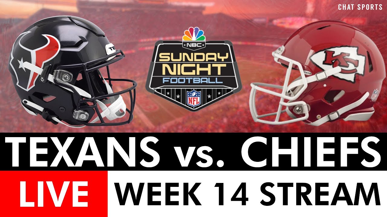 Sunday Night Football LIVE: Texans vs. Chiefs Play-By-Play & Highlights | NFL Week 14 Watch Party Vlog Sunday Night Football LIVE: Texans vs. Chiefs Play-By-Play & Highlights | NFL Week 14 Watch Party Vlog