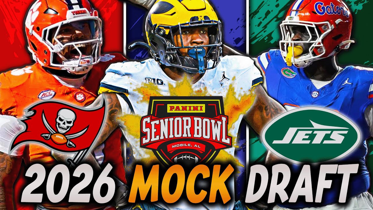 2-Round Post Senior Bowl 2026 NFL Mock Draft | Who Shot Up Boards? 2-Round Post Senior Bowl 2026 NFL Mock Draft | Who Shot Up Boards?