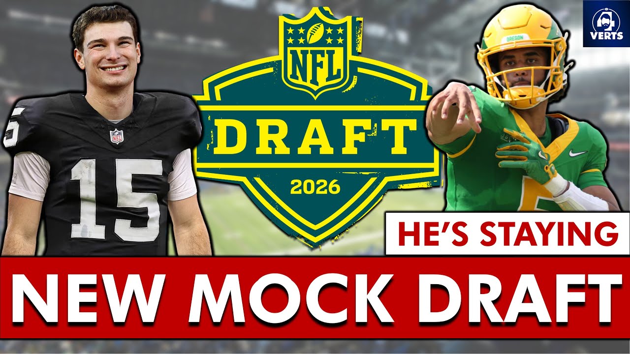 2026 NFL Mock Draft AFTER Dante Moore Stays At Oregon 2026 NFL Mock Draft AFTER Dante Moore Stays At Oregon