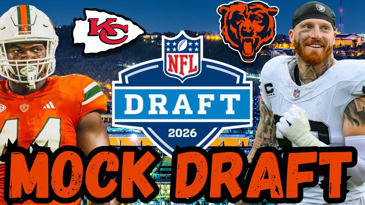 2026 NFL Mock Draft | Maxx Crosby TRADED to The Chicago Bears! 2026 NFL Mock Draft | Maxx Crosby TRADED to The Chicago Bears!