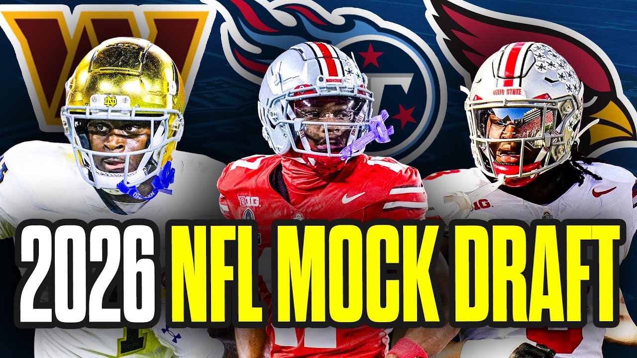 2026 NFL Mock Draft: Predicting Every Top Prospect’s Landing Spot 2026 NFL Mock Draft: Predicting Every Top Prospect’s Landing Spot