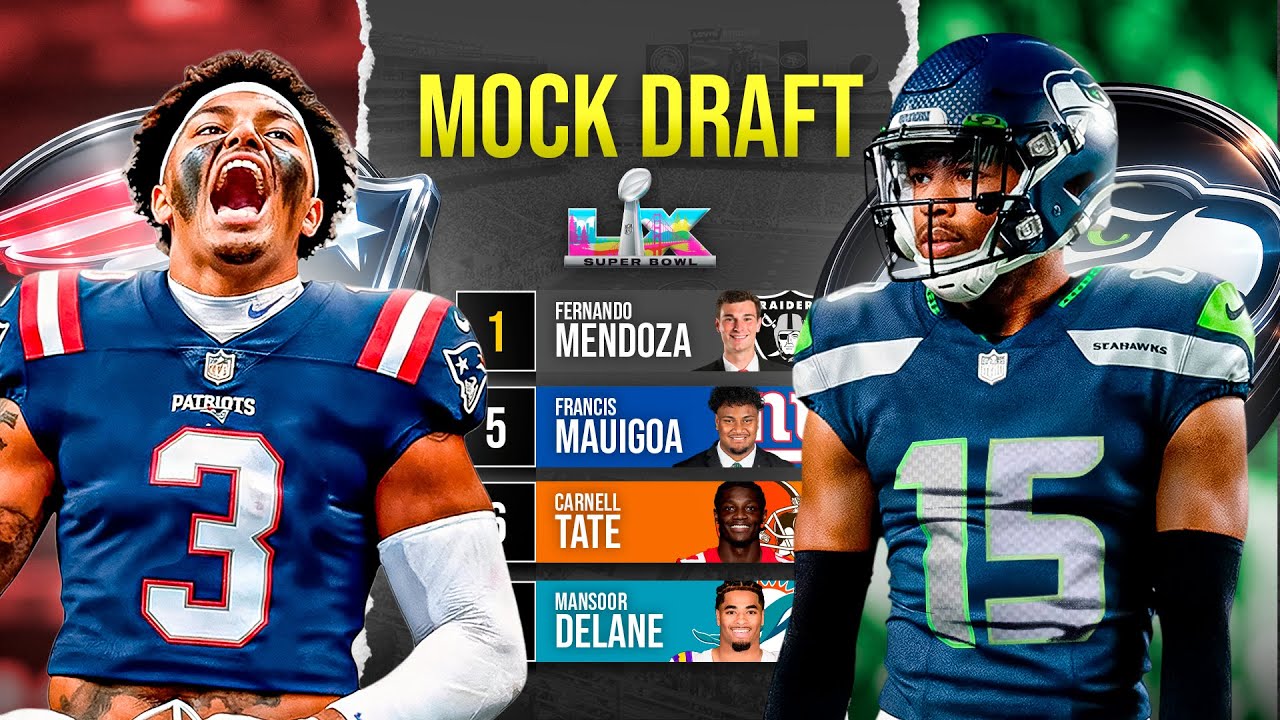 2026 NFL Mock Draft | Super Bowl Set! 2026 NFL Mock Draft | Super Bowl Set!