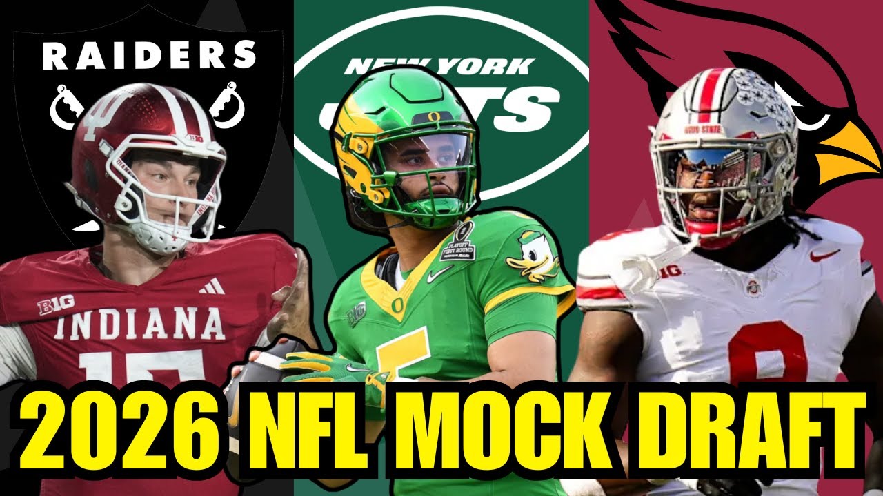 2026 NFL Mock Draft with FINAL DRAFT ORDER 2026 NFL Mock Draft with FINAL DRAFT ORDER