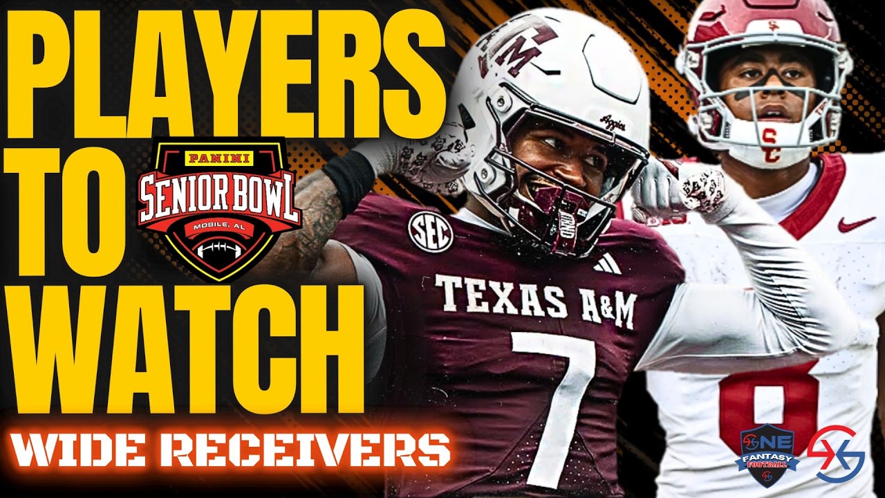 2026 SENIOR BOWL – PROSPECTS TO WATCH (Wide Receivers) – 2026 NFL DRAFT 2026 SENIOR BOWL – PROSPECTS TO WATCH (Wide Receivers) – 2026 NFL DRAFT