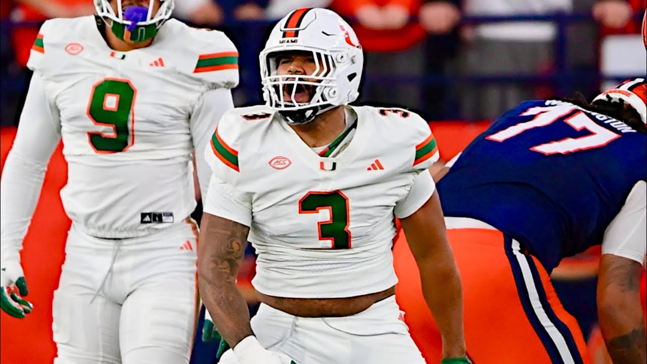 Akheem Mesidor College Football Highlights💥| Miami EDGE | NFL Draft Film Akheem Mesidor College Football Highlights💥| Miami EDGE | NFL Draft Film