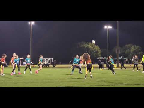 Aria was UNSTOPPABLE!! 10U Flag football Aria was UNSTOPPABLE!! 10U Flag football