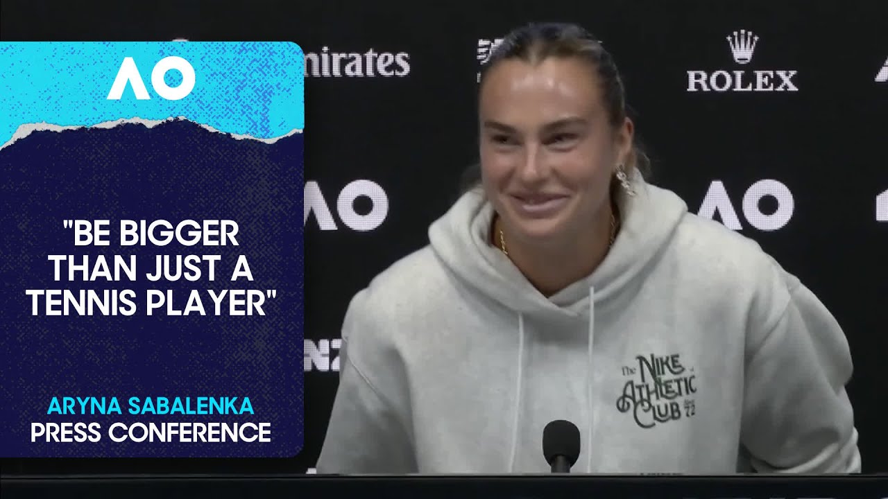 Aryna Sabalenka Press Conference | Australian Open 2026 Pre-Tournament Vlog Aryna Sabalenka Press Conference | Australian Open 2026 Pre-Tournament Vlog