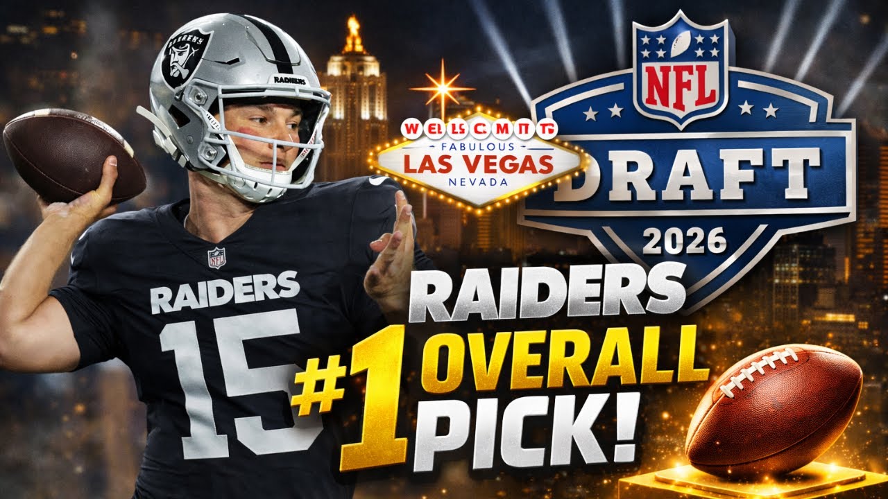 BREAKING: Las Vegas Raiders CLINCH #1 PICK in the 2026 NFL Draft! BREAKING: Las Vegas Raiders CLINCH #1 PICK in the 2026 NFL Draft!