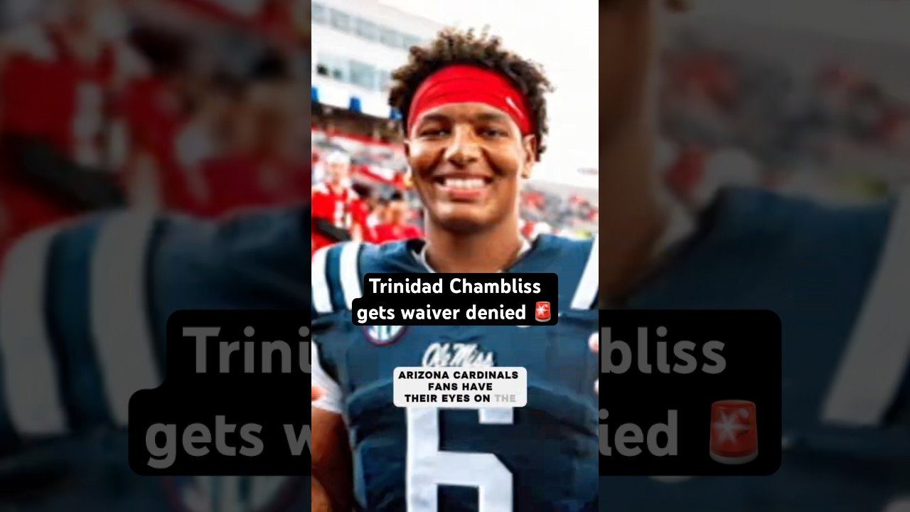 🚨 BREAKING: Trinidad Chambliss Waiver DENIED — HUGE Win For the Arizona Cardinals! 🚨 BREAKING: Trinidad Chambliss Waiver DENIED — HUGE Win For the Arizona Cardinals!