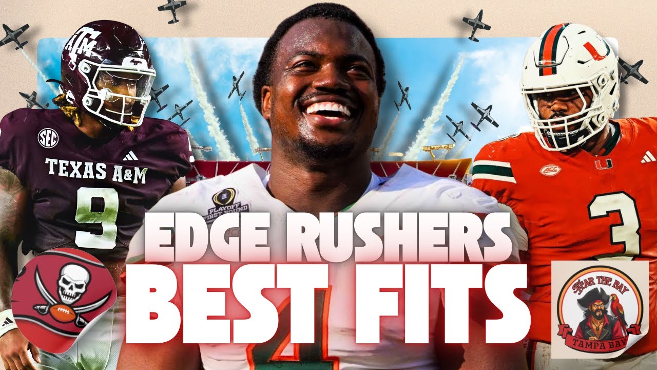 Buccaneers BEST EDGE Rusher Fits | 2026 NFL Draft Buccaneers BEST EDGE Rusher Fits | 2026 NFL Draft
