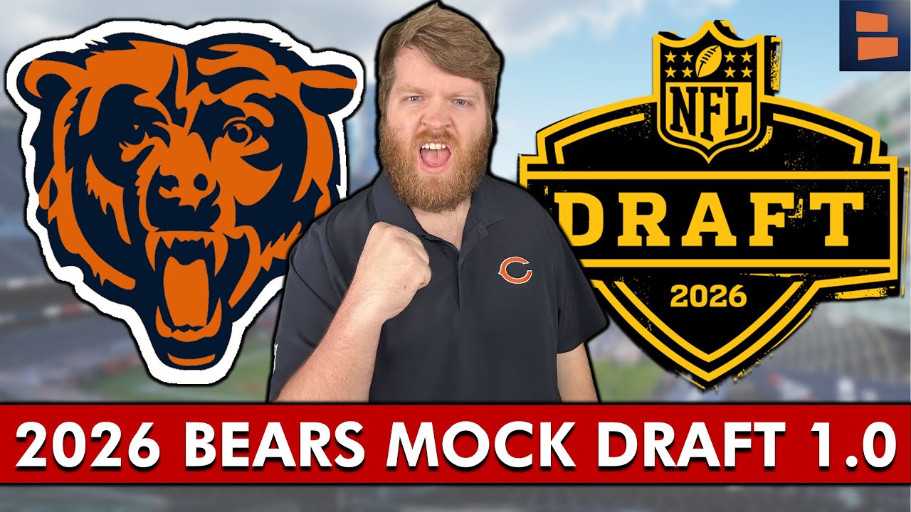 Chicago Bears 2026 NFL Mock Draft 1.0 From Harrison Graham Vlog Chicago Bears 2026 NFL Mock Draft 1.0 From Harrison Graham Vlog