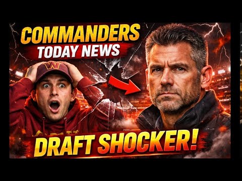 Commanders Today News 🚨 Adam Peters Under Massive Pressure | 2026 NFL Draft SHOCKER Picks Revealed Commanders Today News 🚨 Adam Peters Under Massive Pressure | 2026 NFL Draft SHOCKER Picks Revealed