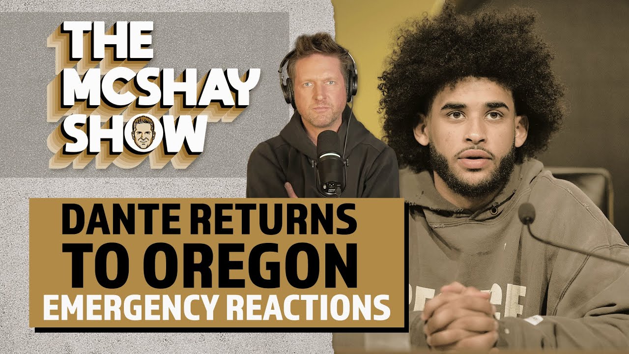 Dante Moore’s Returning to Oregon! Instant Reactions and 2026 NFL Draft Fallout | The McShay Show Dante Moore’s Returning to Oregon! Instant Reactions and 2026 NFL Draft Fallout | The McShay Show