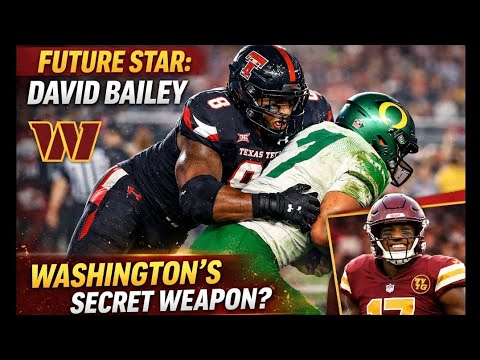 David Bailey: Washington’s Future Star? | Commanders’ Draft Pick That Could Change Everything! David Bailey: Washington’s Future Star? | Commanders’ Draft Pick That Could Change Everything!