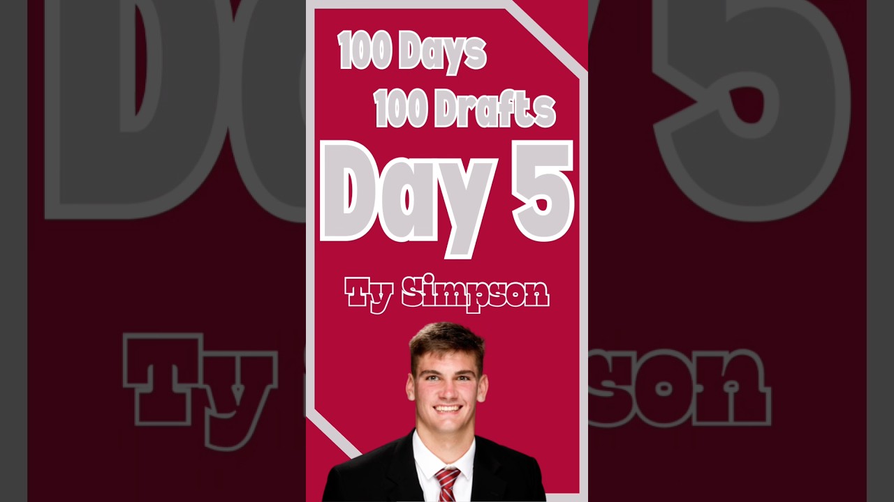 Drawing NFL Draft Prospects: Ty Simpson #rolltide #nfldraft #cfb Drawing NFL Draft Prospects: Ty Simpson #rolltide #nfldraft #cfb