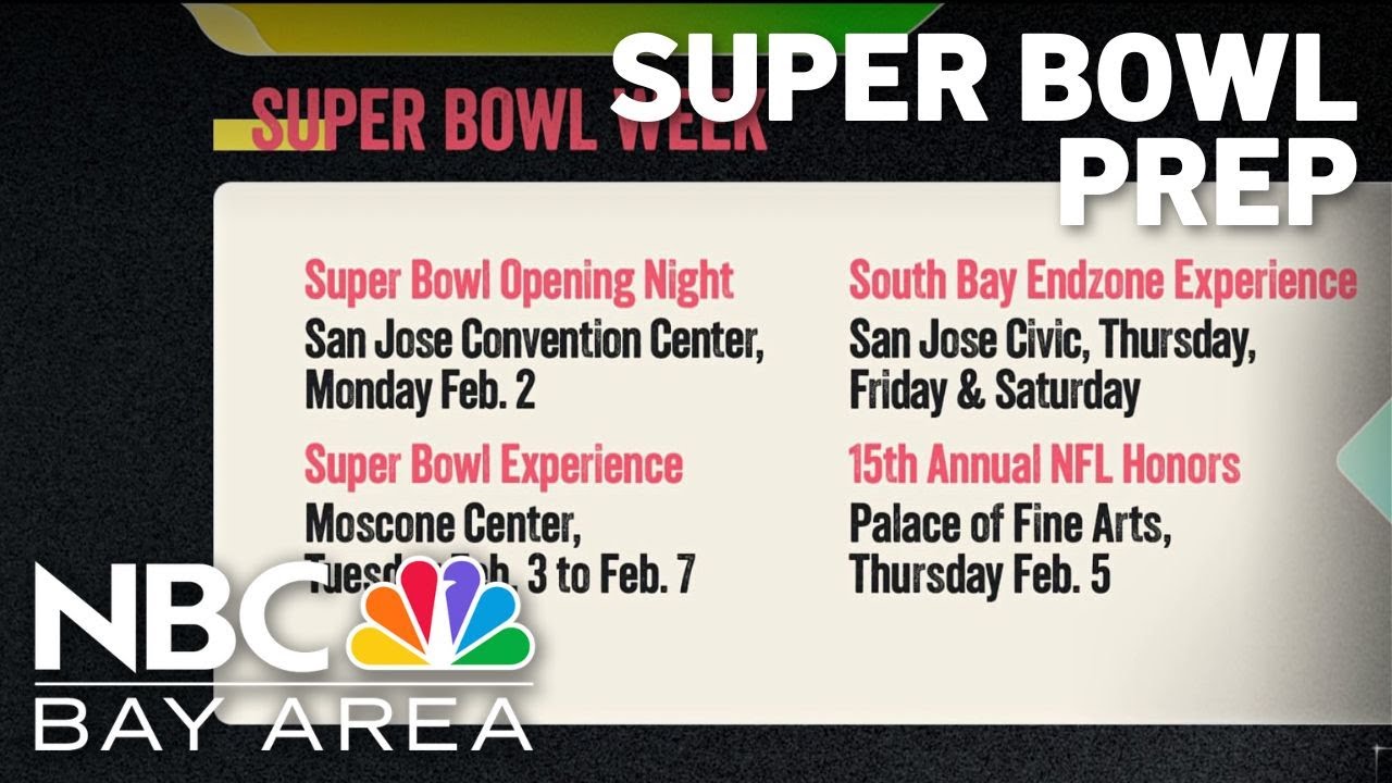 Final preparations underway in Bay Area ahead of Super Bowl LX Vlog Final preparations underway in Bay Area ahead of Super Bowl LX Vlog