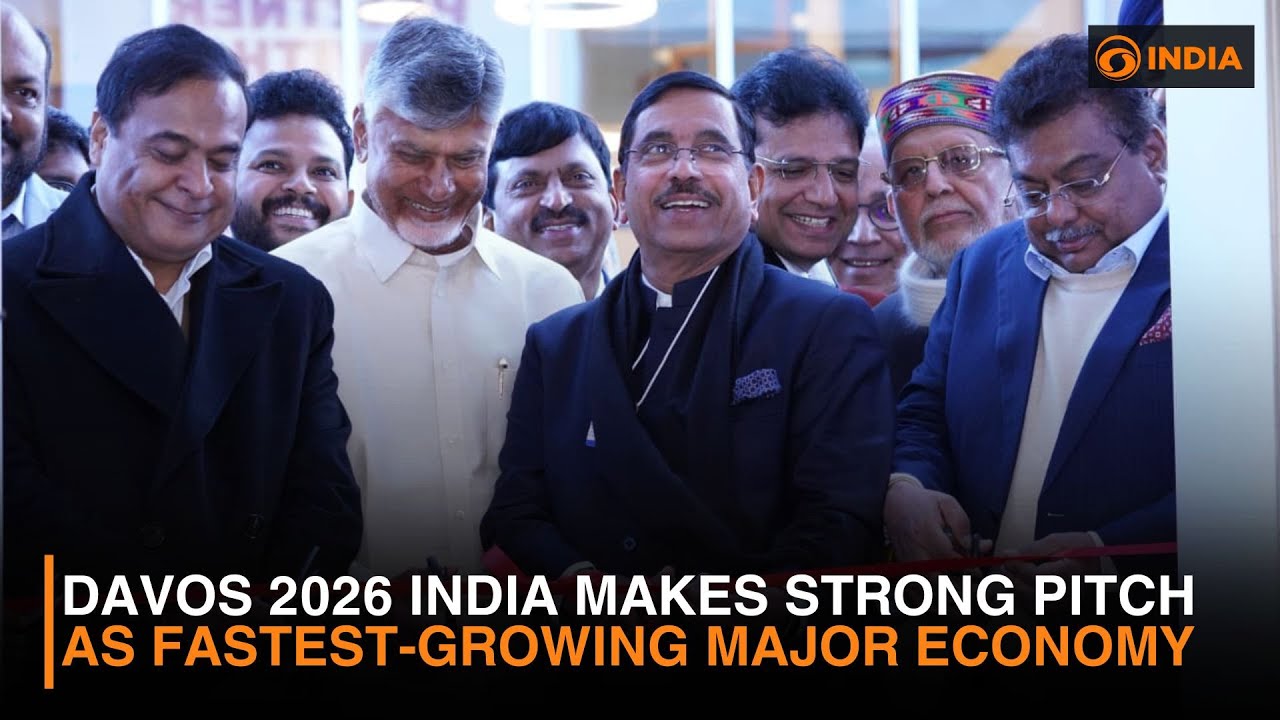 India at Davos 2026 Showcases Growth, Investment Power and Global Leadership Vlog India at Davos 2026 Showcases Growth, Investment Power and Global Leadership Vlog