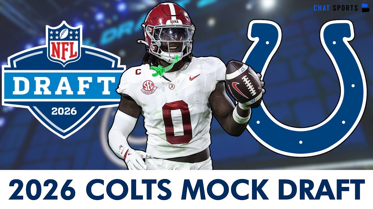 Indianapolis Colts 2026 NFL Mock Draft | 3-Round NFL Draft Indianapolis Colts 2026 NFL Mock Draft | 3-Round NFL Draft