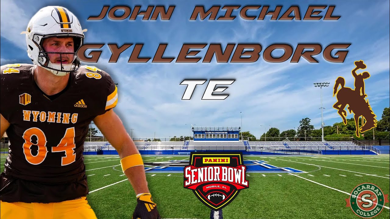 John Michael Gyllenborg. TE. NFL draft prospect 2026 John Michael Gyllenborg. TE. NFL draft prospect 2026