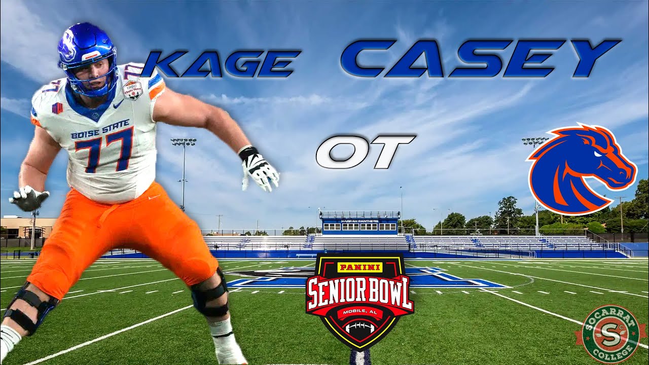 Kage Casey. LT. Boise State. NFL draft prospect 2026 Kage Casey. LT. Boise State. NFL draft prospect 2026