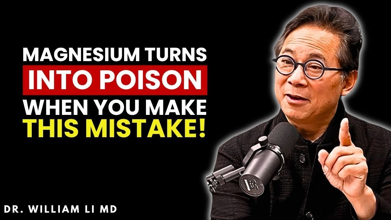 Magnesium Glycinate After 60: The Critical Mistake Doctors Rarely Explain | Dr. William Li Vlog Magnesium Glycinate After 60: The Critical Mistake Doctors Rarely Explain | Dr. William Li Vlog