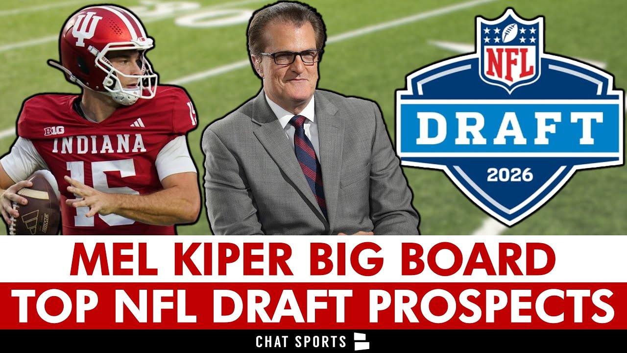Mel Kiper 2026 NFL Draft Big Board – UPDATED Top 25 NFL Draft Prospect Rankings Mel Kiper 2026 NFL Draft Big Board – UPDATED Top 25 NFL Draft Prospect Rankings