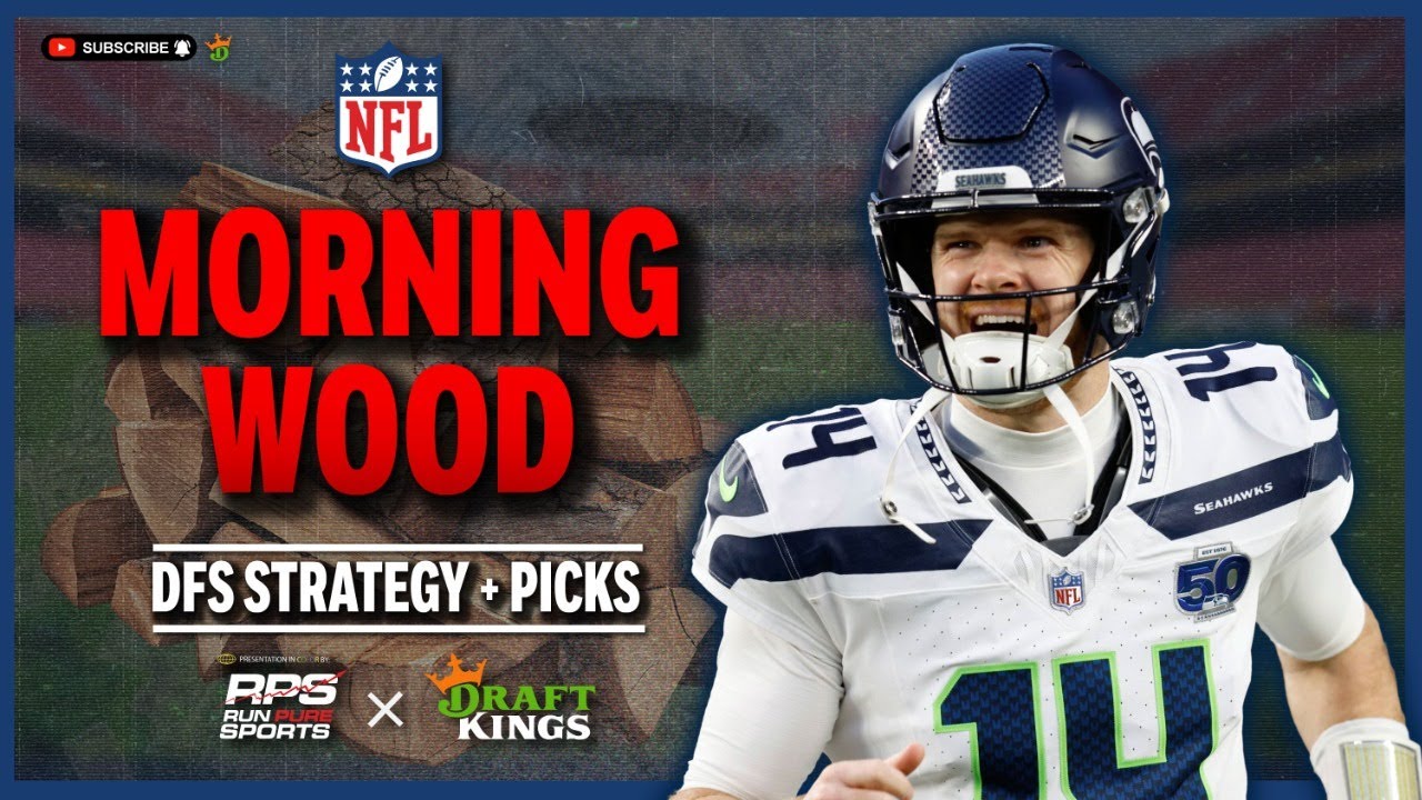 NFL DFS Picks & Lineups | CONFERENCE CHAMPIONSHIPS | 1/25 – NFL Morning Wood Vlog NFL DFS Picks & Lineups | CONFERENCE CHAMPIONSHIPS | 1/25 – NFL Morning Wood Vlog