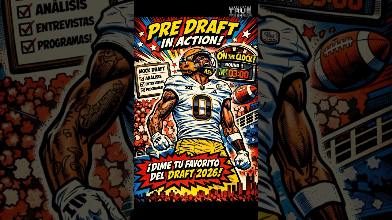 NFL Draft 2026: Pre Draft, análisis de prospectos de College Football y Mock Drafts NFL Draft 2026: Pre Draft, análisis de prospectos de College Football y Mock Drafts