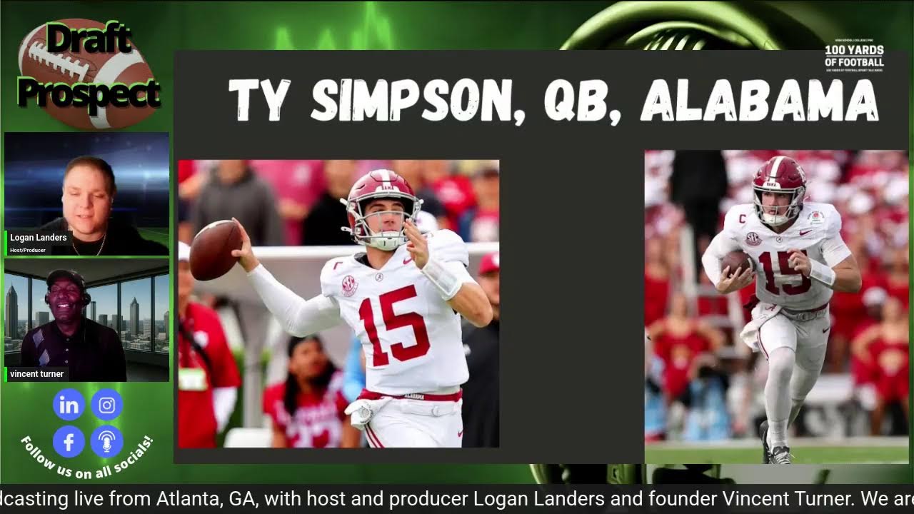 NFL Draft Prospects: Ty Simpson, QB, Alabama NFL Draft Prospects: Ty Simpson, QB, Alabama