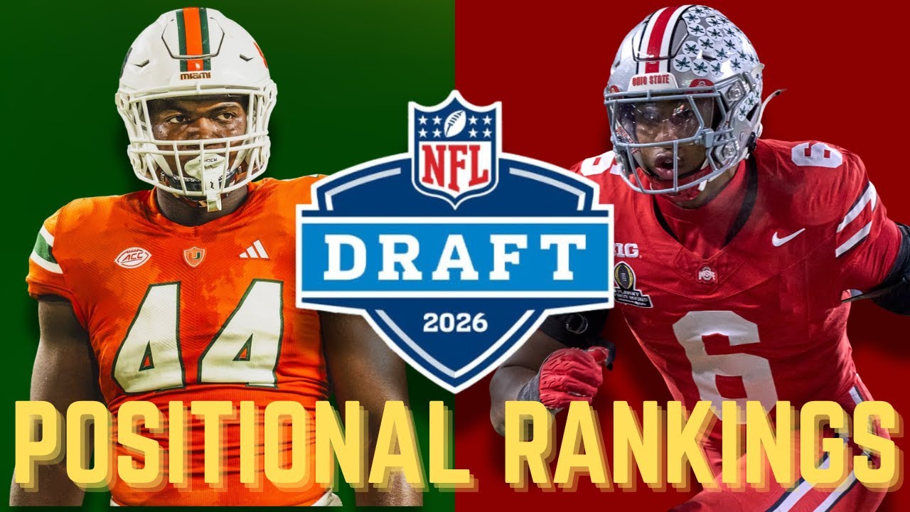 Ranking The Top 10 Prospects at EVERY Position For The 2026 NFL Draft | Post-Season Rankings Ranking The Top 10 Prospects at EVERY Position For The 2026 NFL Draft | Post-Season Rankings