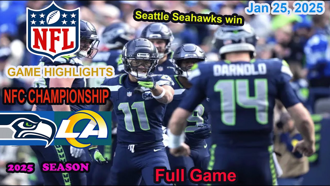 Seattle Seahawks vs Los Angeles Rams Play Offs Full Game Highlights NFL Jan 25, 2025 Vlog Seattle Seahawks vs Los Angeles Rams Play Offs Full Game Highlights NFL Jan 25, 2025 Vlog