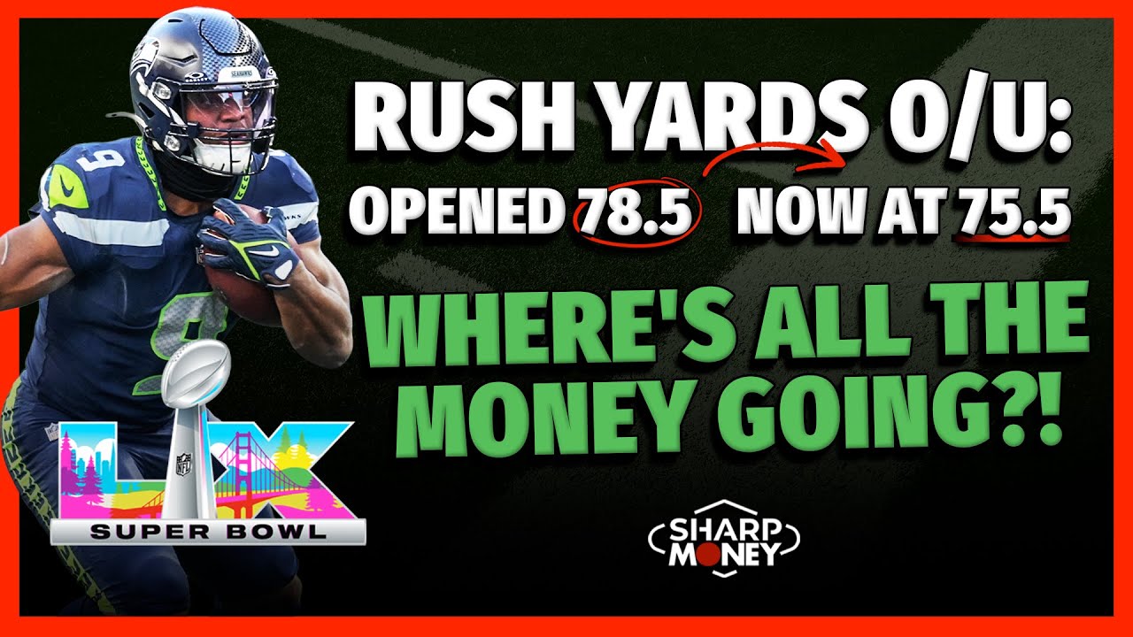 Sharps are hammering Super Bowl LX props early and the odds are changing! Vlog Sharps are hammering Super Bowl LX props early and the odds are changing! Vlog