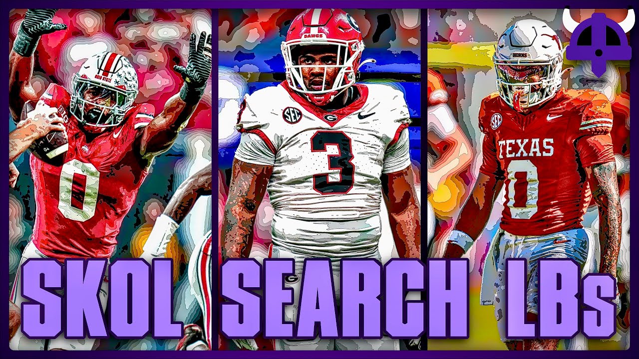 SKOL Search 2026 ep 3, Vikings Could Target Sonny Styles, Anthony Hill, or CJ Allen SKOL Search 2026 ep 3, Vikings Could Target Sonny Styles, Anthony Hill, or CJ Allen