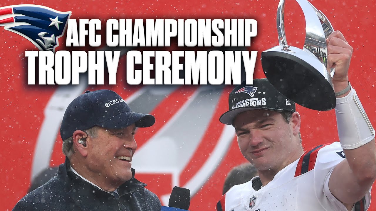 The Patriots are BACK in the Super Bowl | Trophy Presentation | NFL on CBS Vlog The Patriots are BACK in the Super Bowl | Trophy Presentation | NFL on CBS Vlog