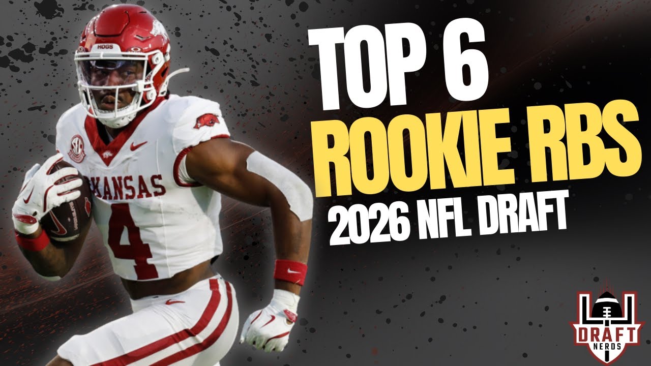The Top 6 RBs in the 2026 NFL Draft! The Top 6 RBs in the 2026 NFL Draft!