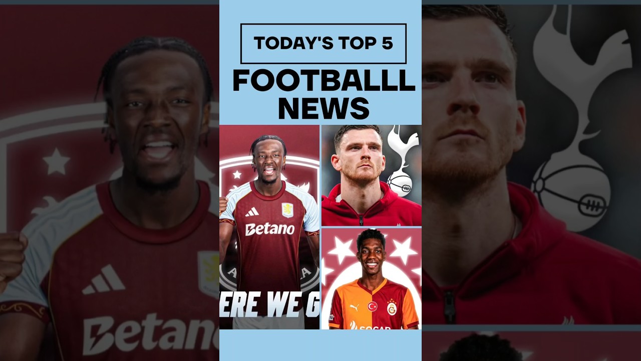 Today’s Top 5 Football News | Tammy Abraham to Villa, Spurs Bid, Galatasaray Deal Vlog Today’s Top 5 Football News | Tammy Abraham to Villa, Spurs Bid, Galatasaray Deal Vlog
