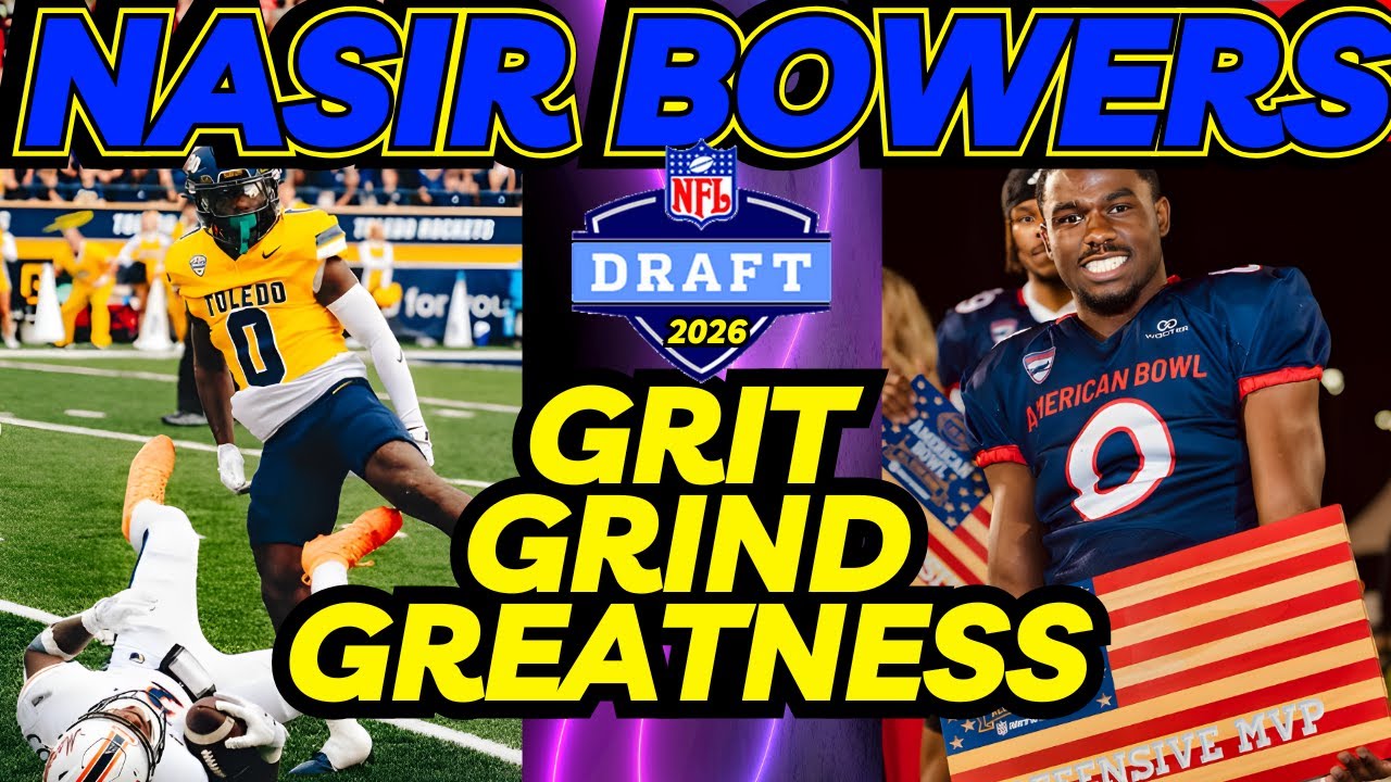 Too Small? Nasir Bowers Is a PROBLEM | 2026 NFL DRAFT PROSPECT from Toledo can do it all! Too Small? Nasir Bowers Is a PROBLEM | 2026 NFL DRAFT PROSPECT from Toledo can do it all!
