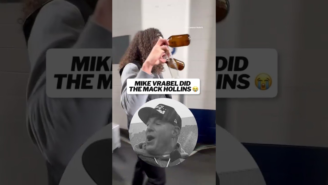 Vrabs was HYPED 😭 #nfl #patriots #nflplayoffs #mikevrabel #superbowllx Vlog Vrabs was HYPED 😭 #nfl #patriots #nflplayoffs #mikevrabel #superbowllx Vlog