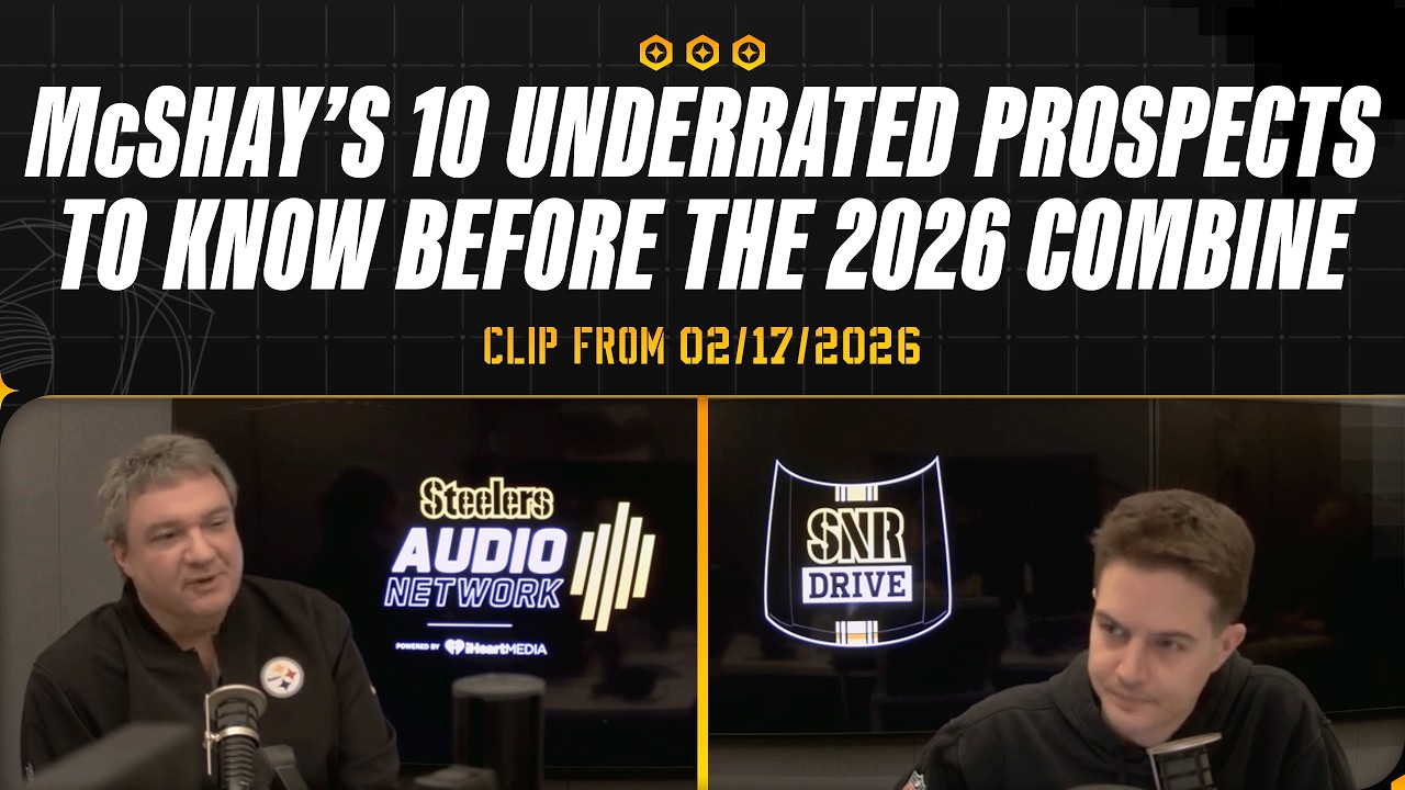 10 Underrated Prospects to Know Before the 2026 Combine | SNR Drive | Pittsburgh Steelers Vlog 10 Underrated Prospects to Know Before the 2026 Combine | SNR Drive | Pittsburgh Steelers Vlog