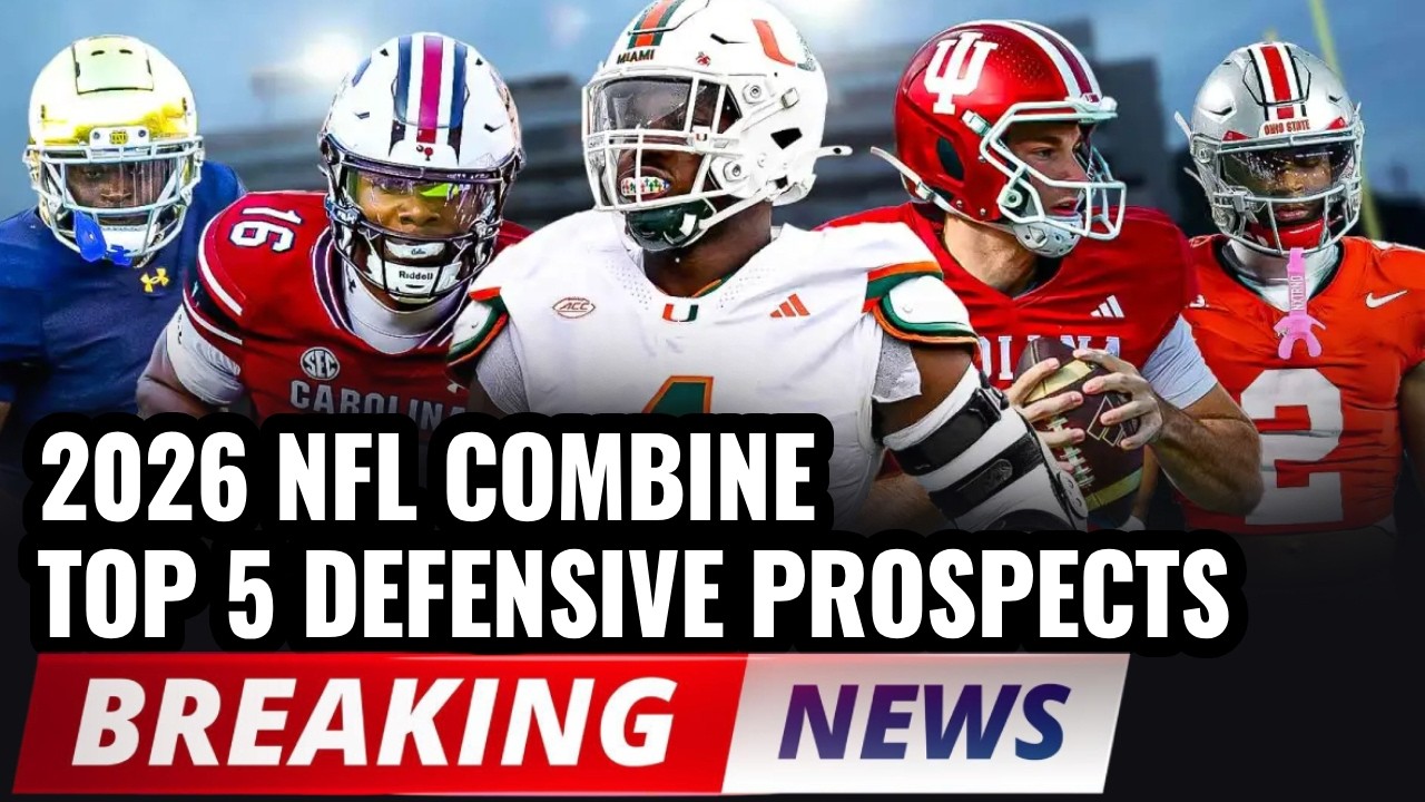 2026 NFL Combine: Top 5 Defensive Prospects at Every Position Vlog 2026 NFL Combine: Top 5 Defensive Prospects at Every Position Vlog
