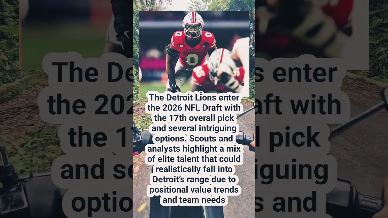 2026 NFL Draft: Identifying top prospects for Detroit Lions #usa #nfl #usatoday 2026 NFL Draft: Identifying top prospects for Detroit Lions #usa #nfl #usatoday