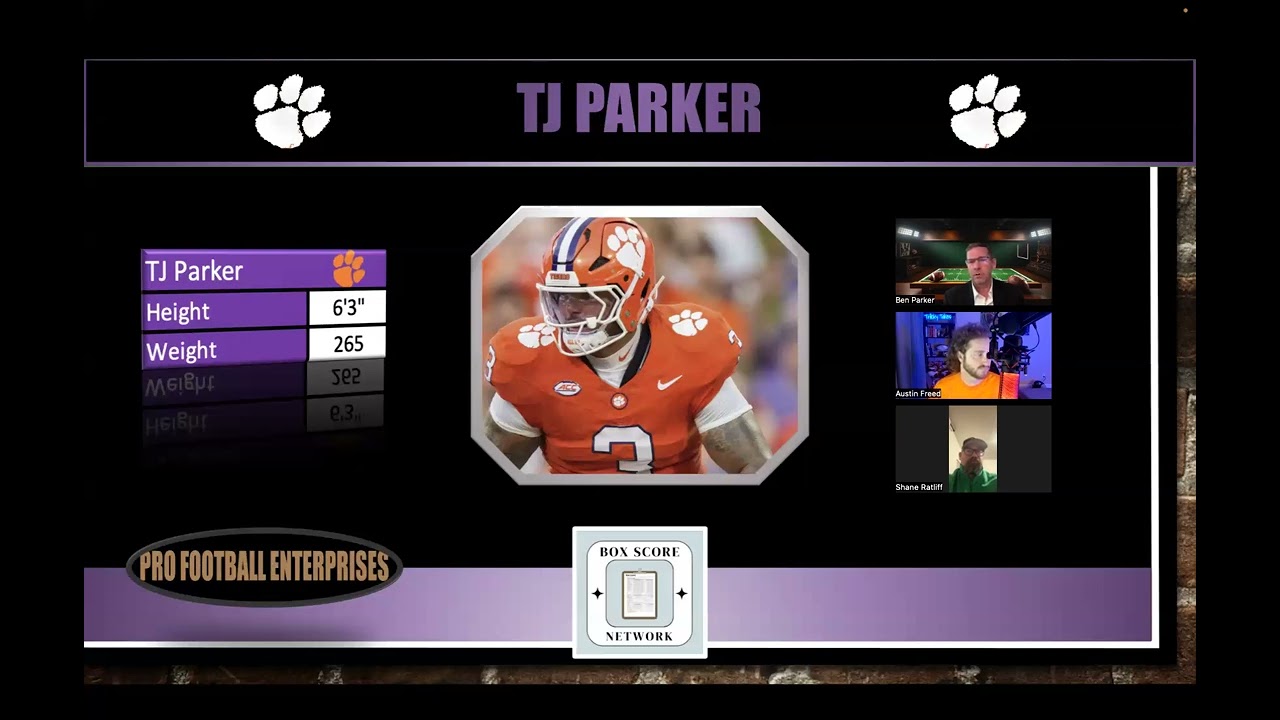 2026 NFL Draft Prospect Breakdown: TJ Parker 2026 NFL Draft Prospect Breakdown: TJ Parker