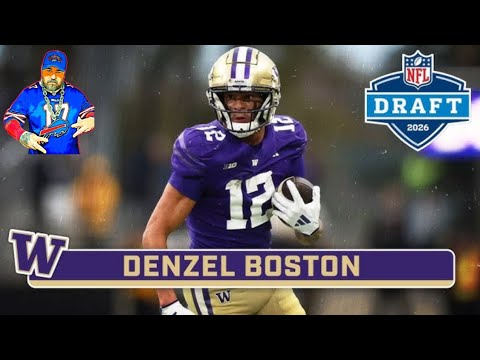 2026 NFL DRAFT PROSPECT – Denzel Boston – Pros / Cons 2026 NFL DRAFT PROSPECT – Denzel Boston – Pros / Cons